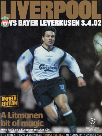 Match programme